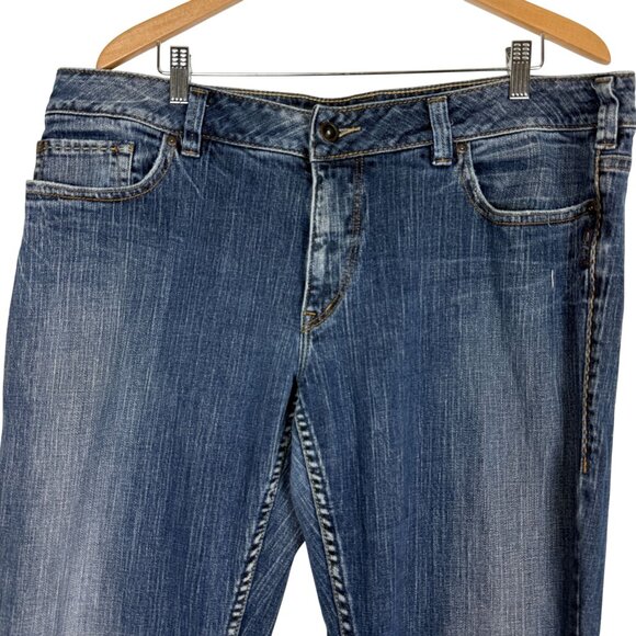 Silver Jeans Julia Boot Cut Denim Women 20 Mid Rise Medium Wash Inseam 31" - Picture 2 of 9